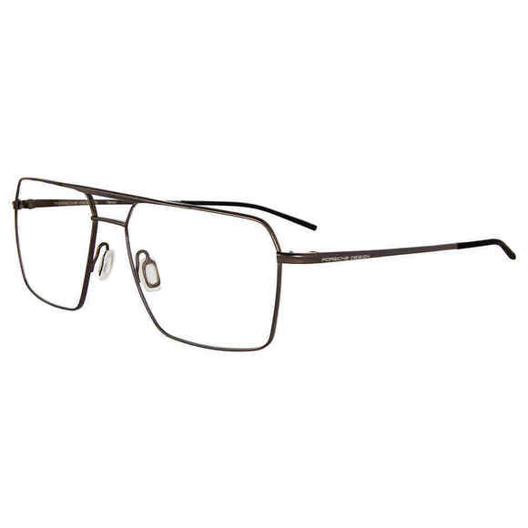 PORSCHE DESIGN OPTICAL P8386 Eyeglasses BROWN-C 57mm